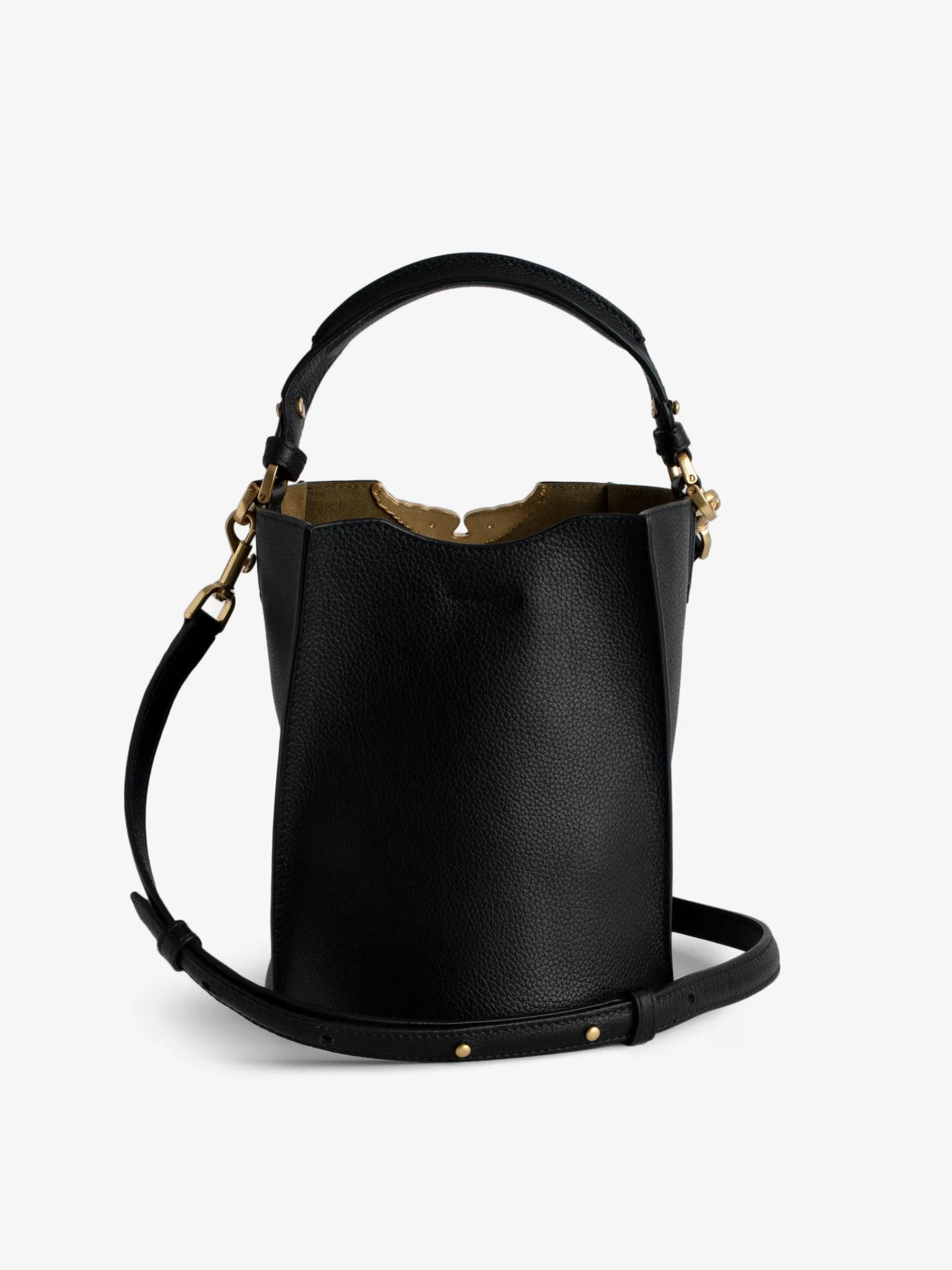 Best Zadig & Voltaire Borderline Bucket Bag Svart