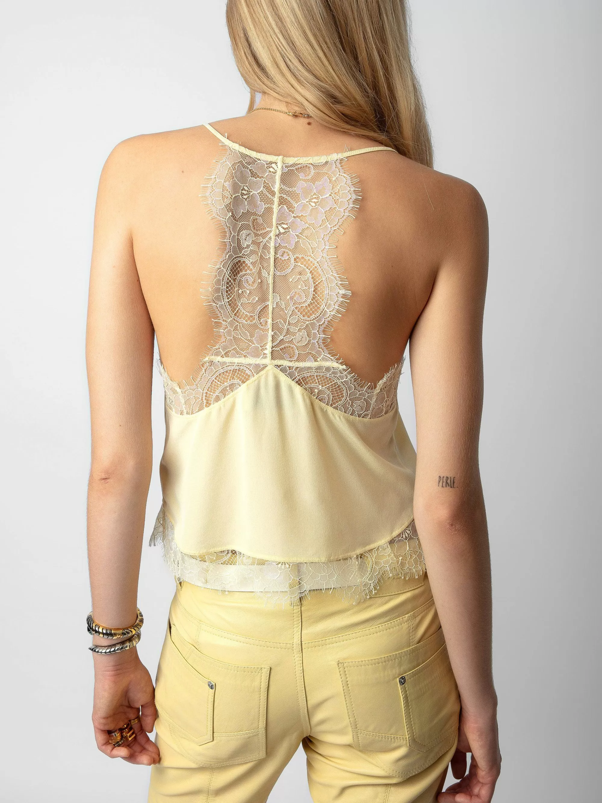 Clearance Zadig & Voltaire Claudy Silk Camisole Sheah