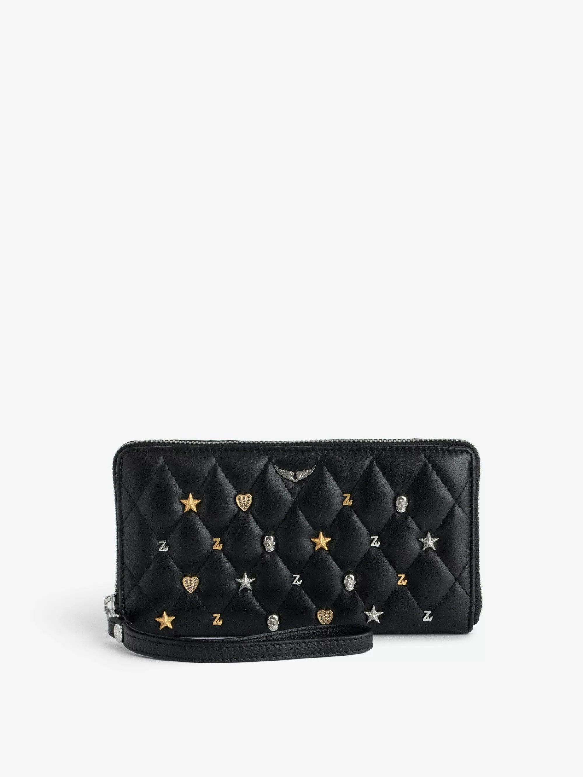 Store Zadig & Voltaire Companion Wallet Svart