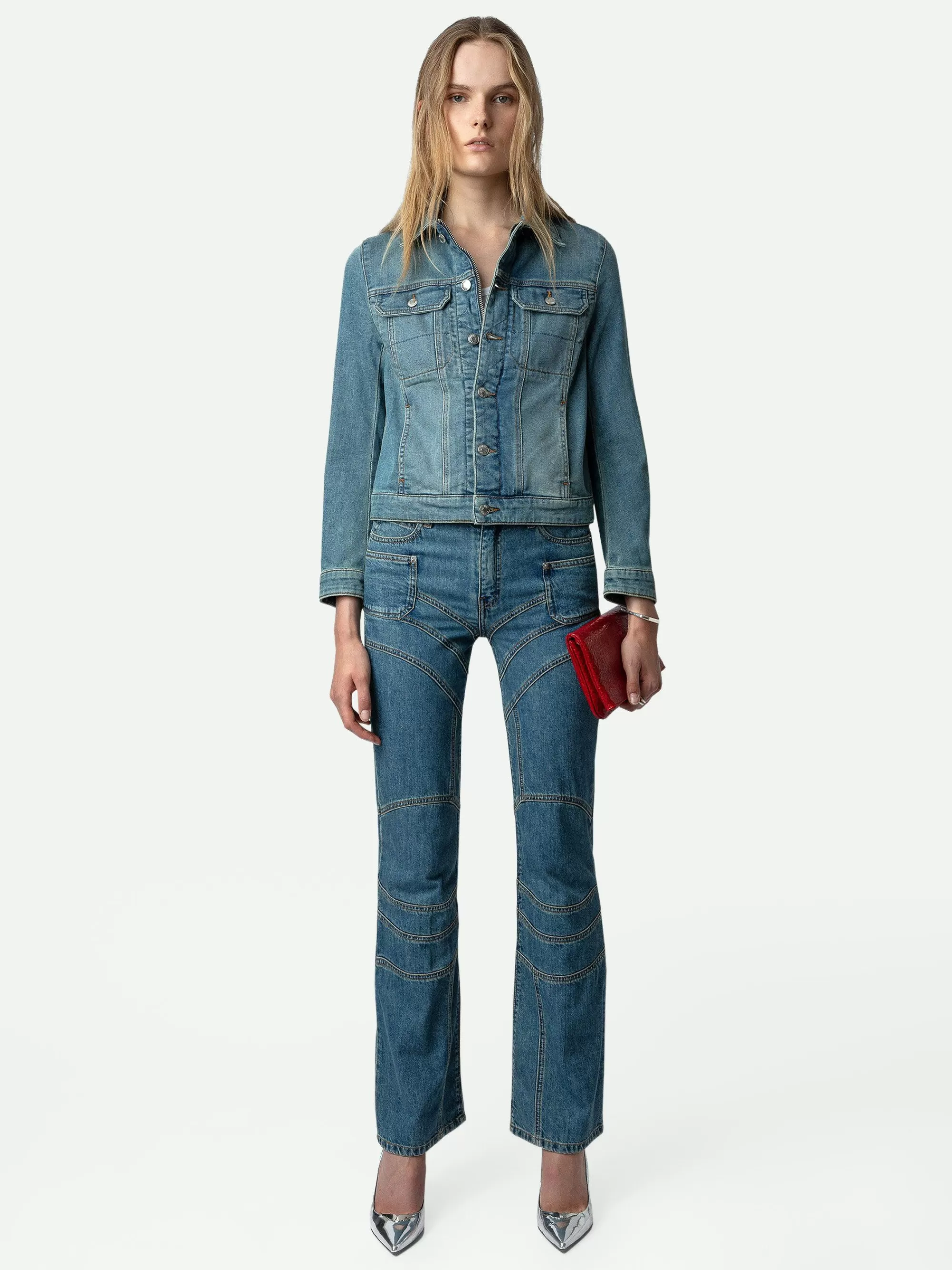 Best Zadig & Voltaire Jean Elvira Lyse Bla