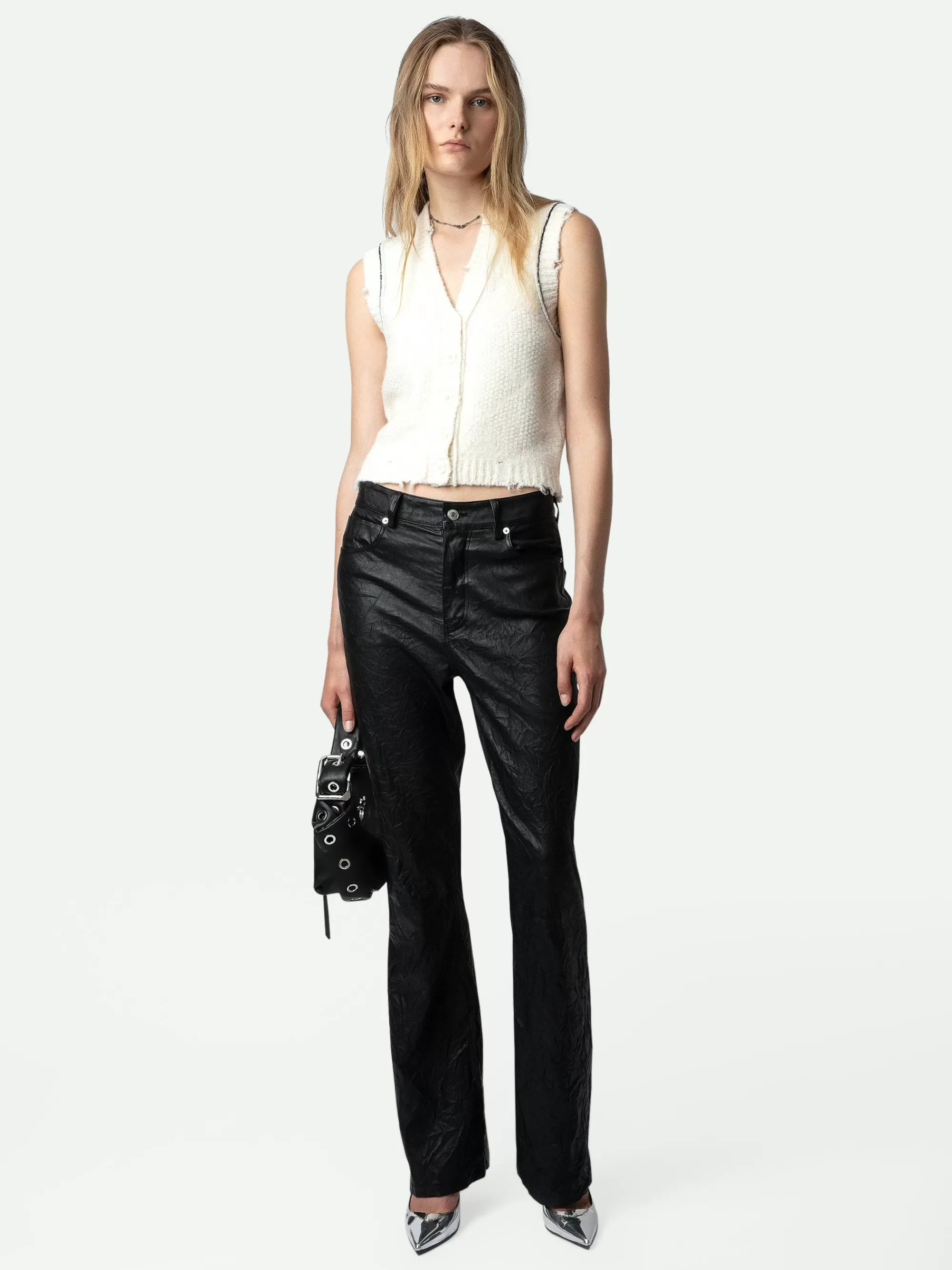 Flash Sale Zadig & Voltaire Karry Vest Ecru