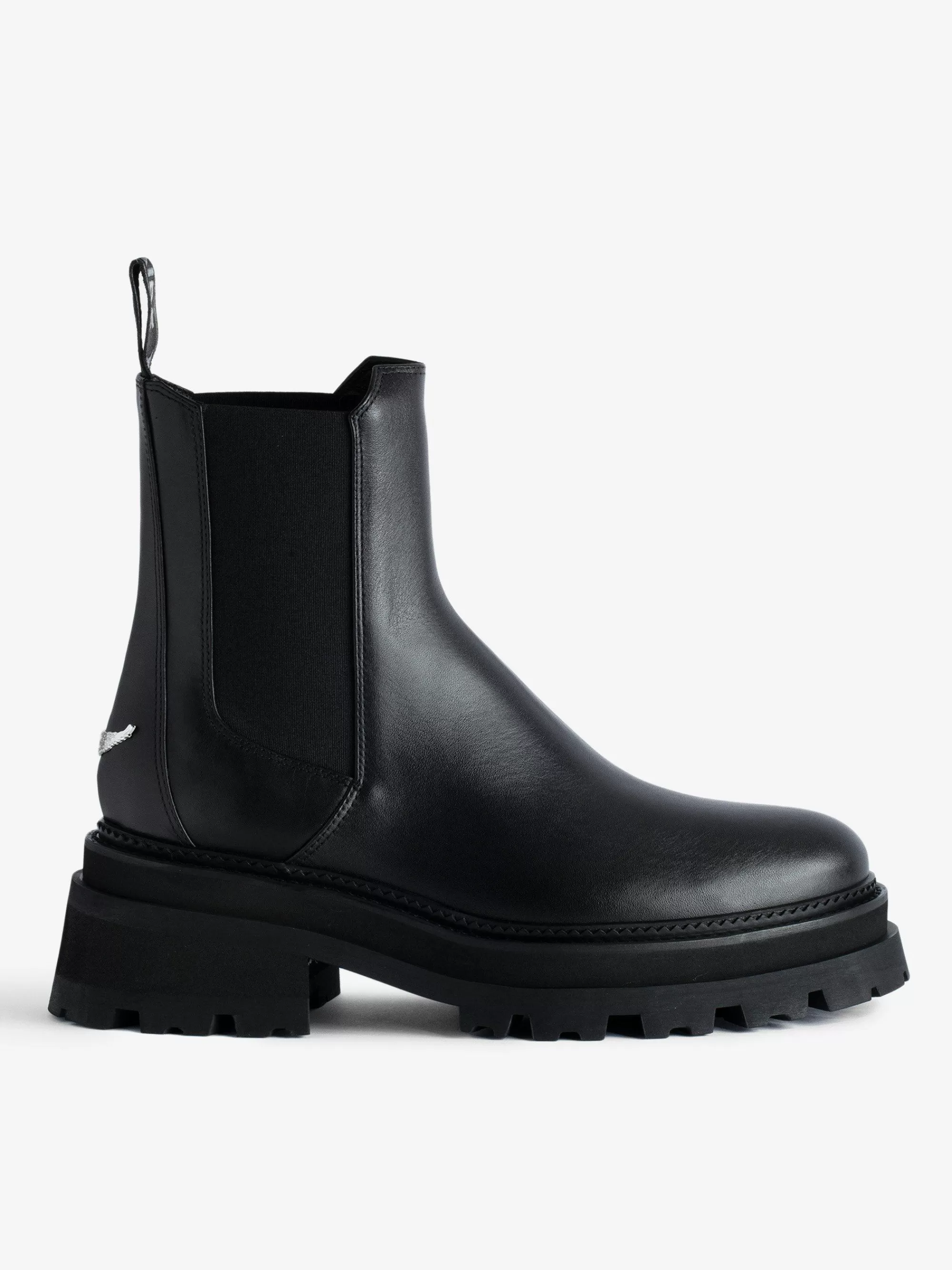 Best Sale Zadig & Voltaire Kjor Chelsea Boots Svart