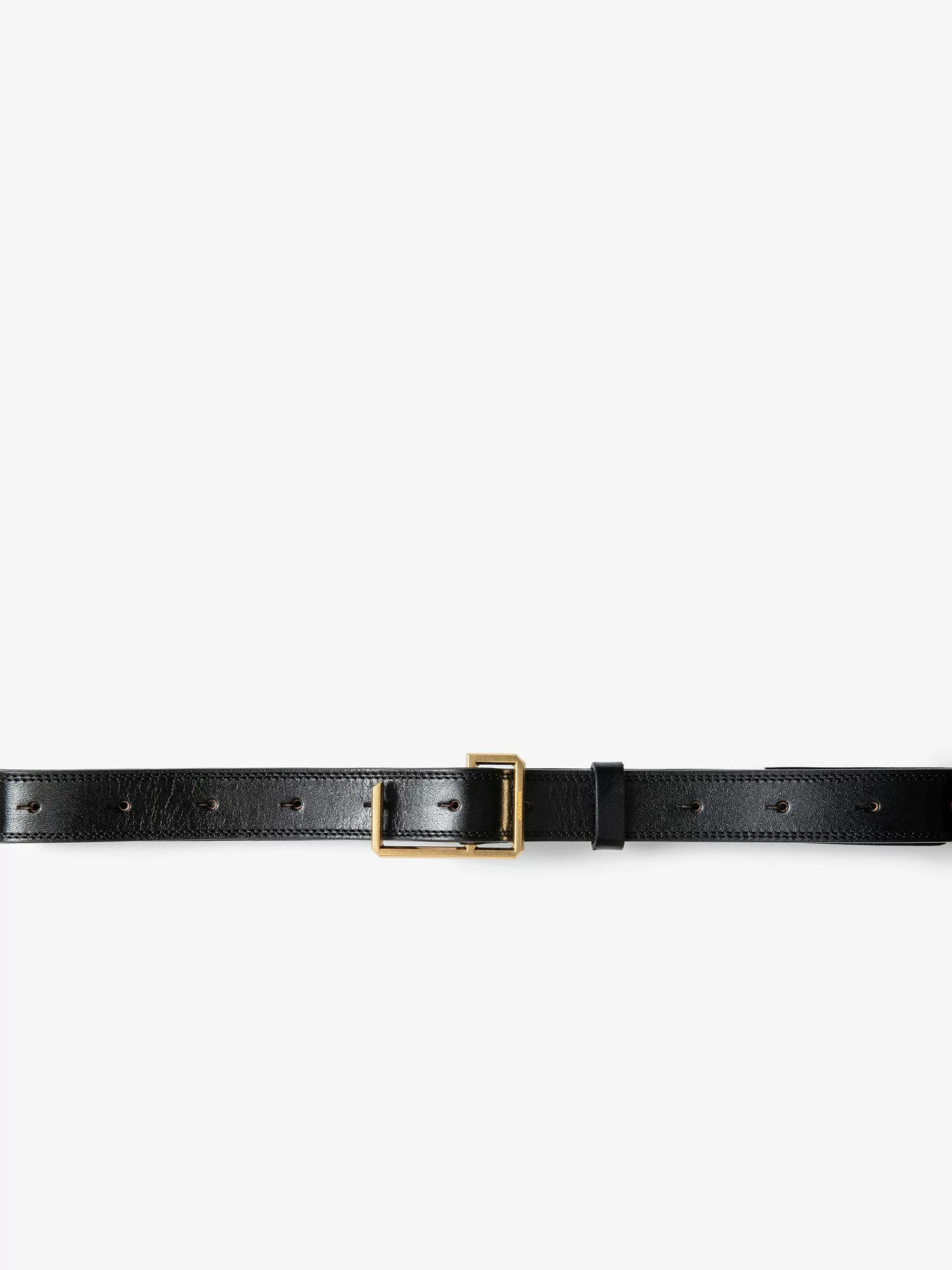 Cheap Zadig & Voltaire La Cecilia Obsession Belt Svart