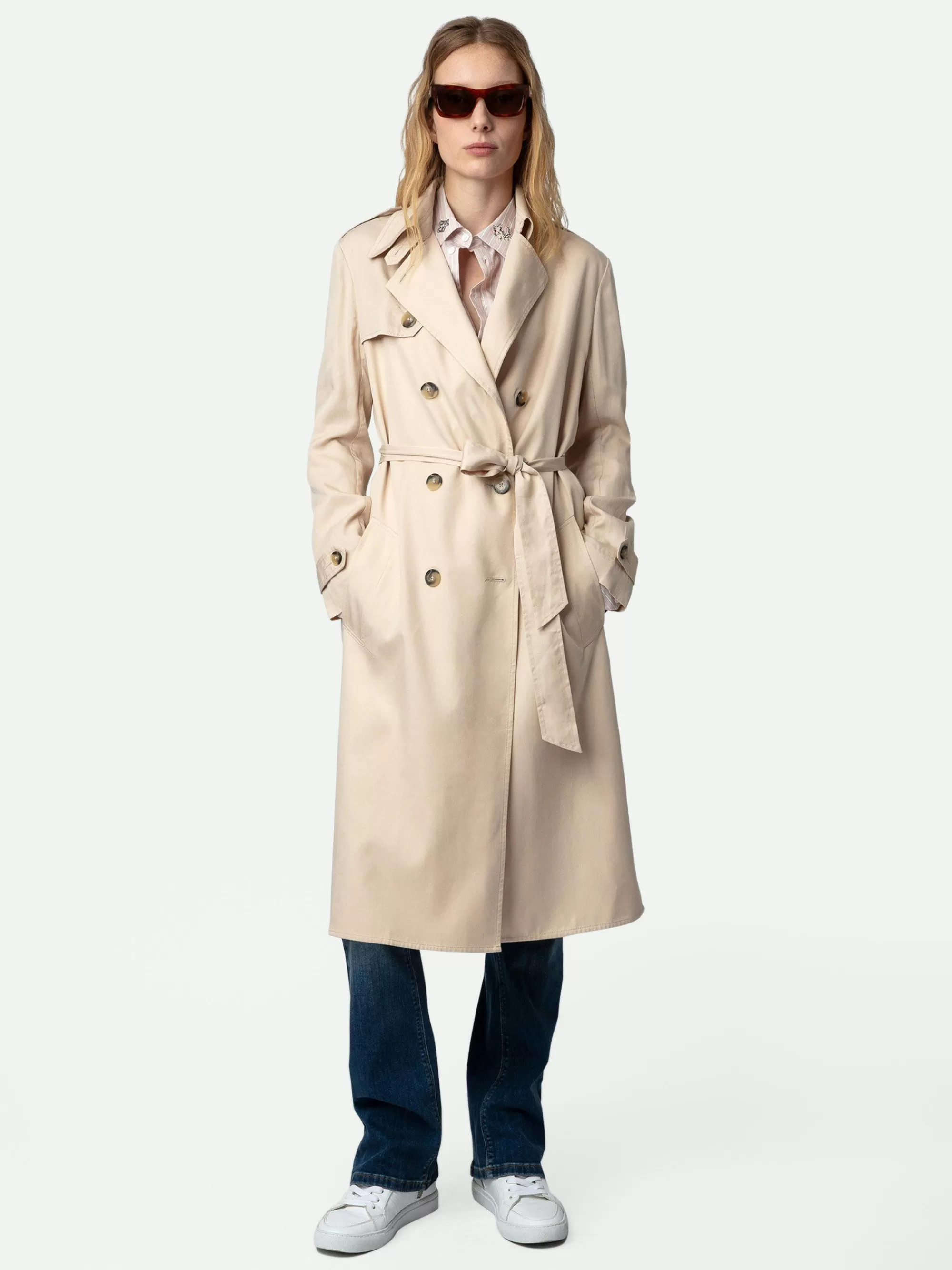 Cheap Zadig & Voltaire La Parisienne Trenchcoat Speider