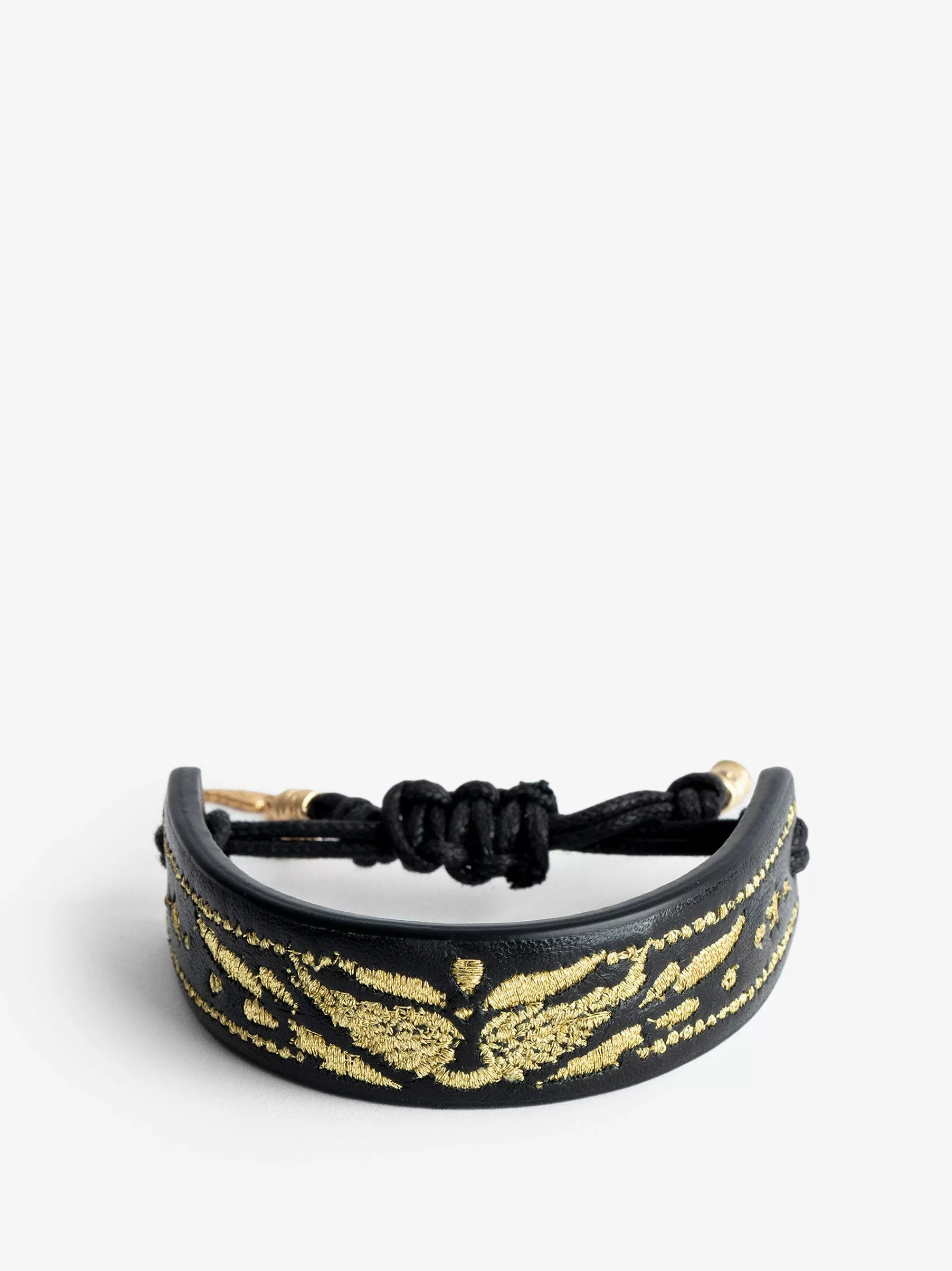 Online Zadig & Voltaire Lenny Armband Svart Gull