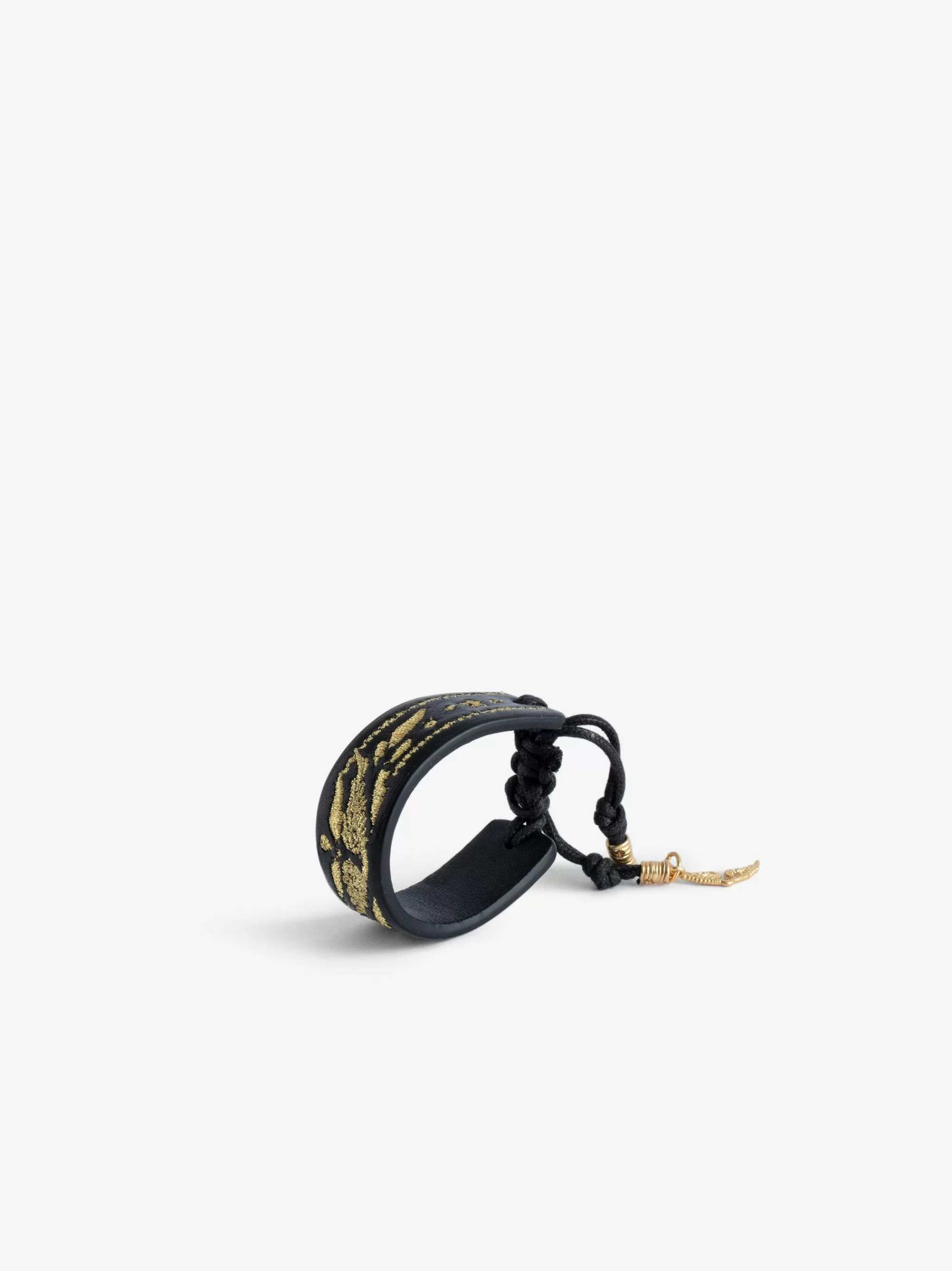 Online Zadig & Voltaire Lenny Armband Svart Gull