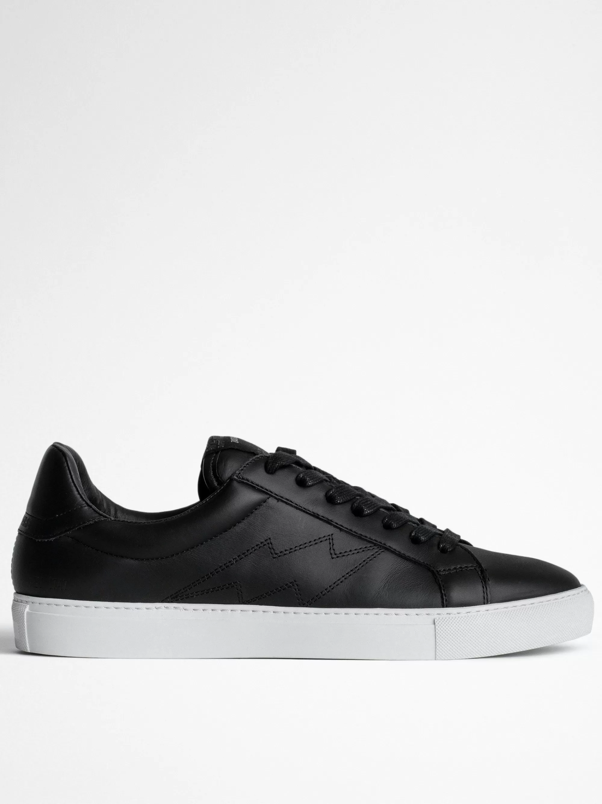 Best Sale Zadig & Voltaire Low-Top Joggesko Zv1747 The Flash Svart