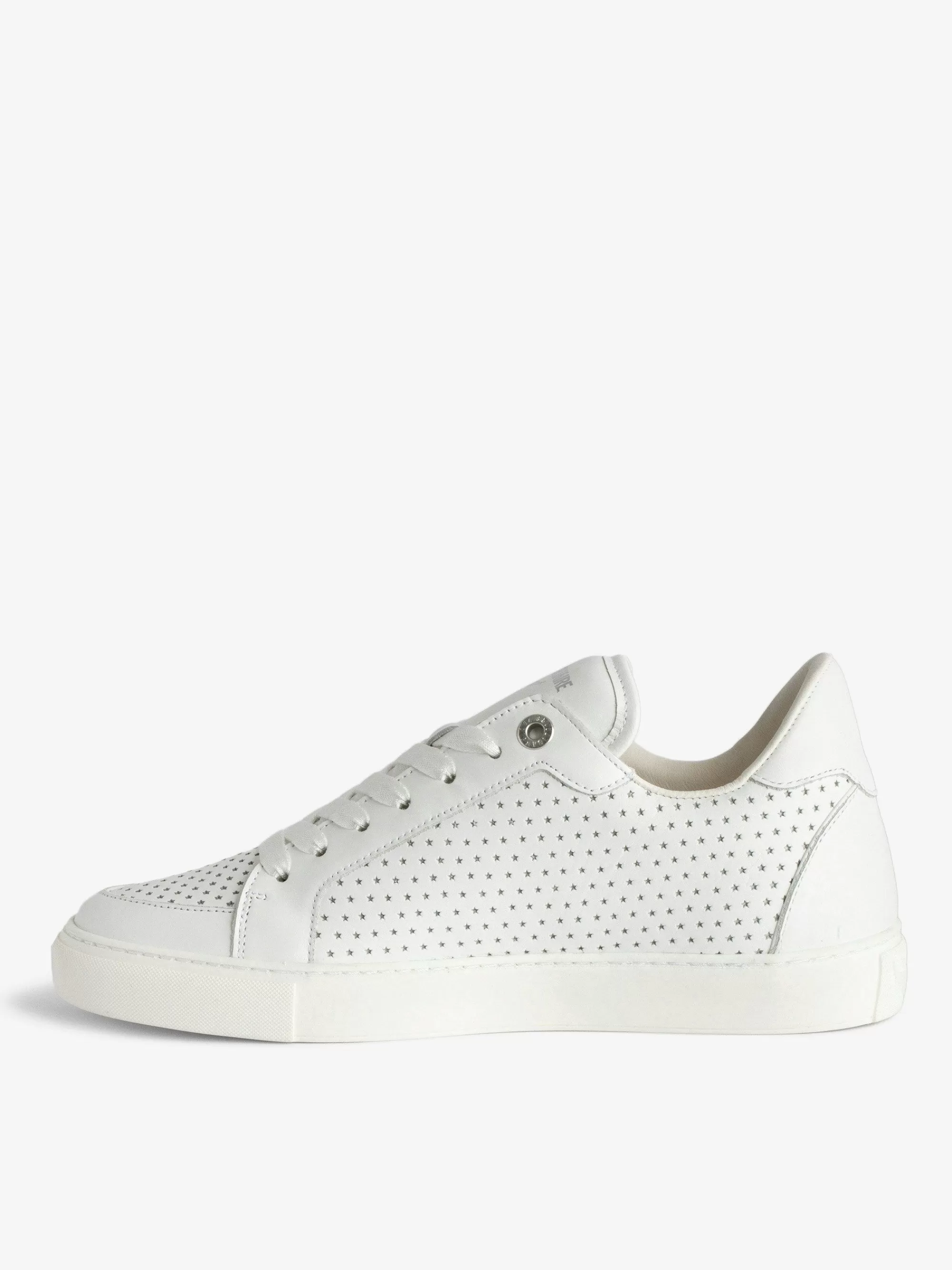 New Zadig & Voltaire Low-Top Joggesko Zv1747 The Flash Hvit