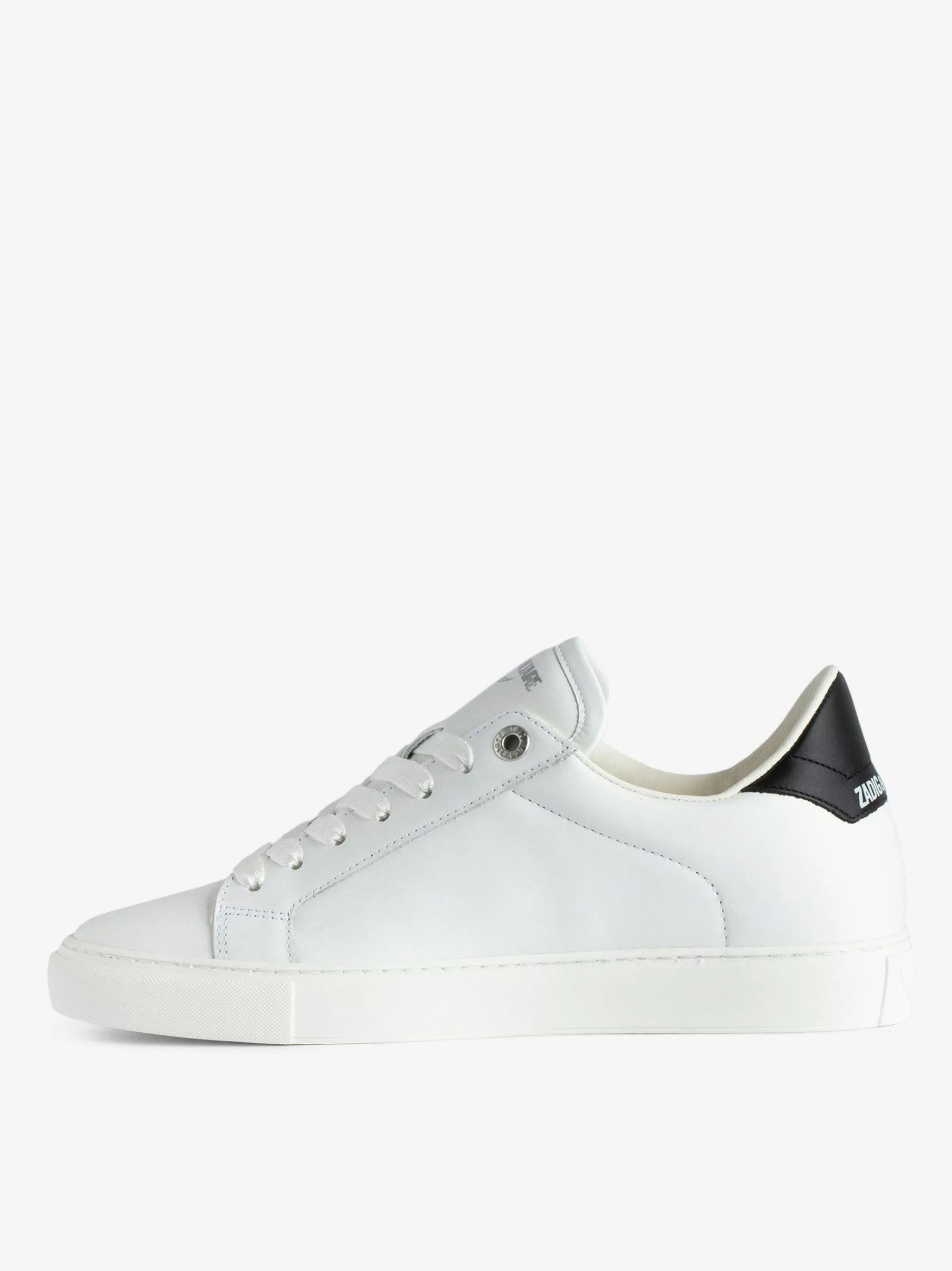 Best Sale Zadig & Voltaire Low-Top Joggesko Zv1747 The Flash Hvit