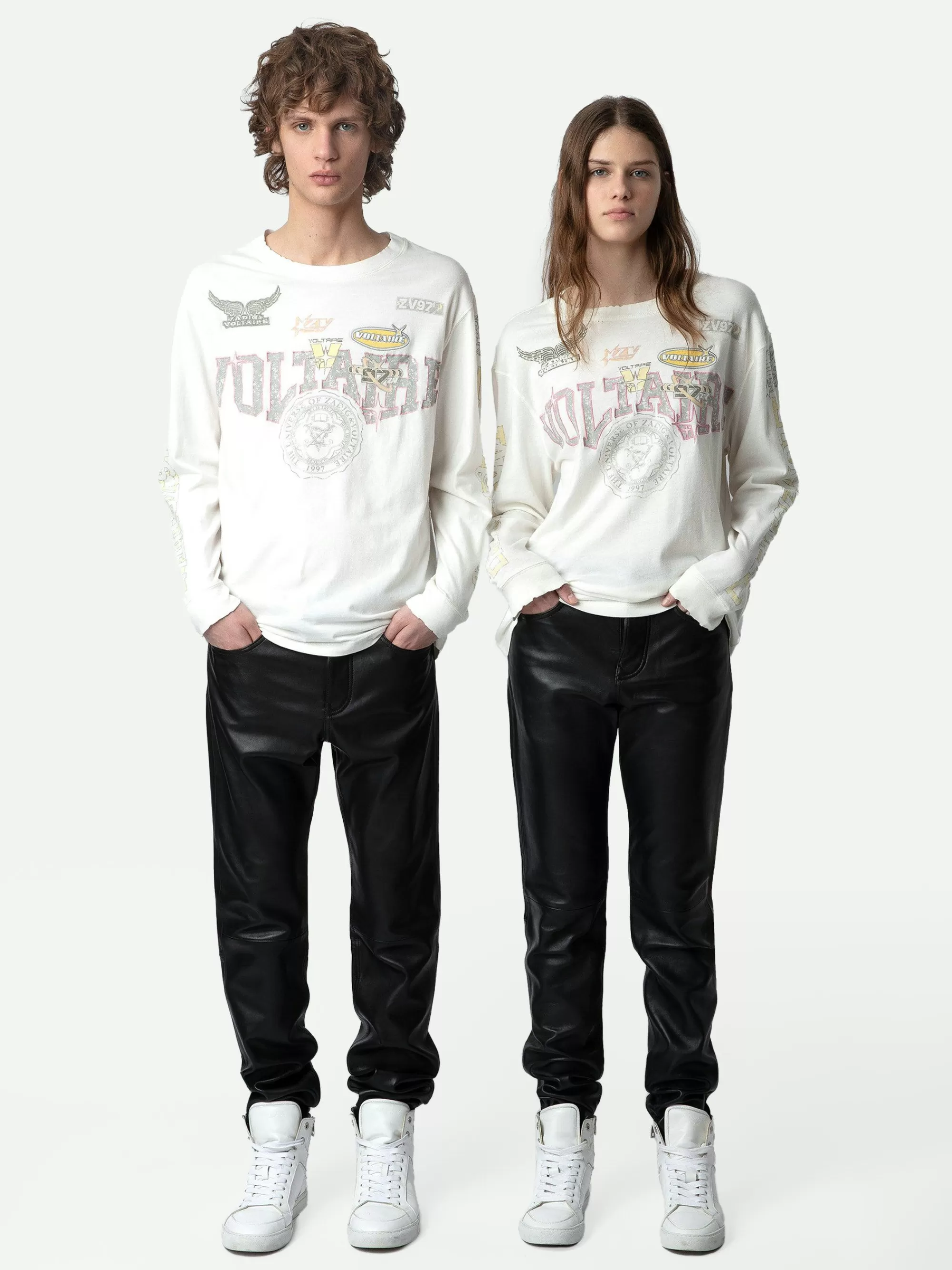 Best Sale Zadig & Voltaire Noane Voltaire T-Skjorte Judo