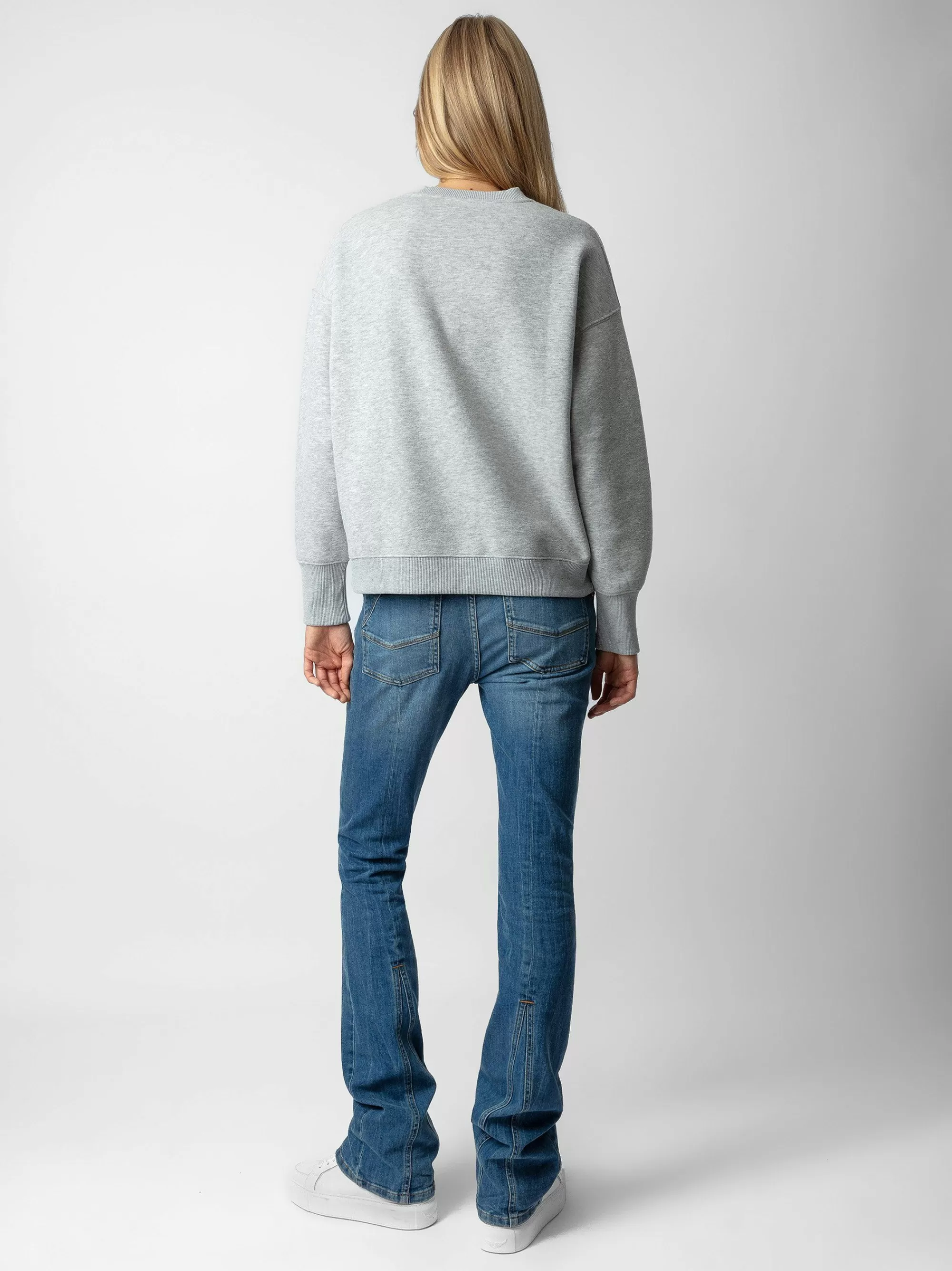 Fashion Zadig & Voltaire Oscar I Love You Sweatshirt Lys Kinagra