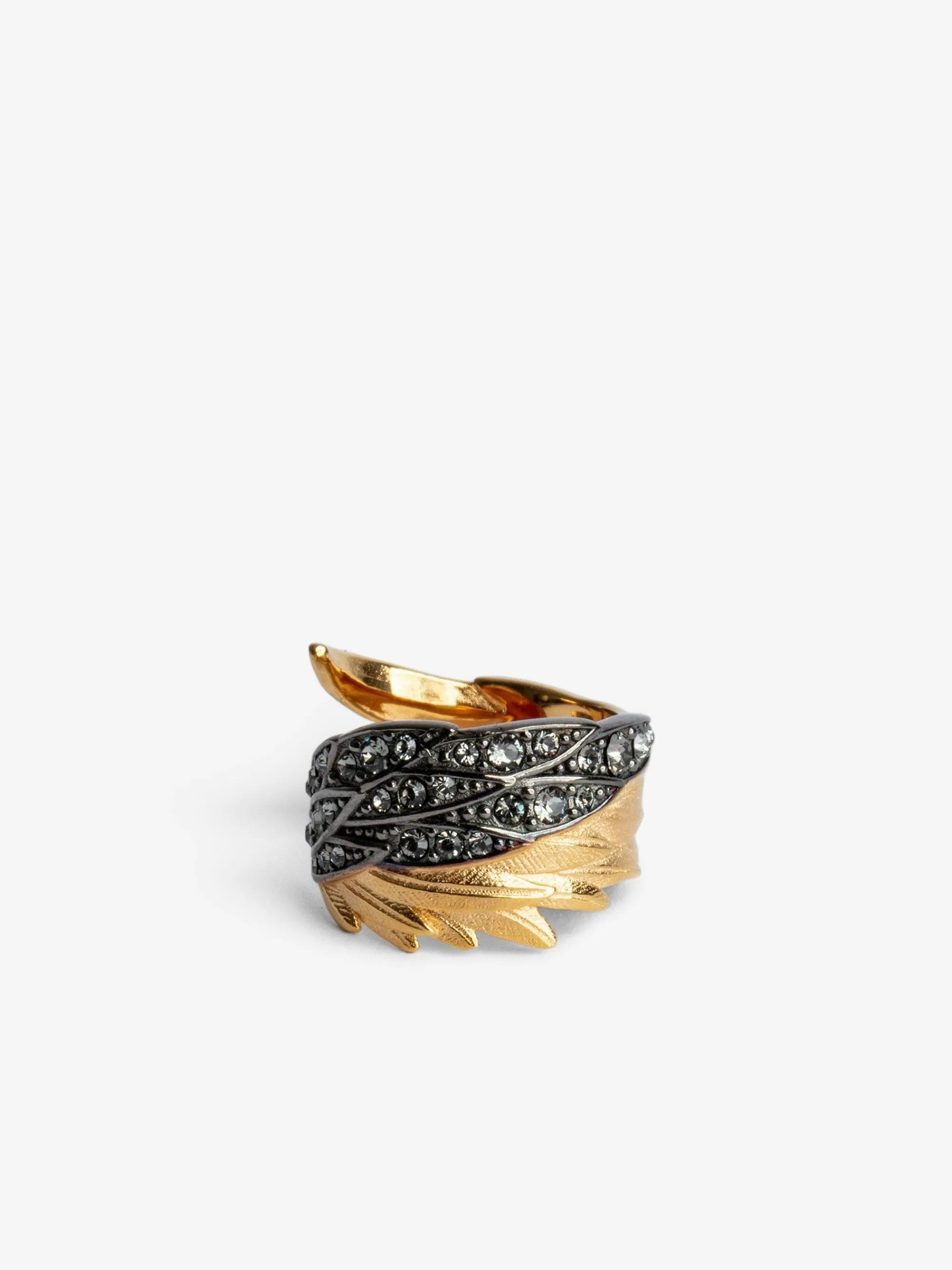 Sale Zadig & Voltaire Rock Fjaer Ring Gammelt Gull