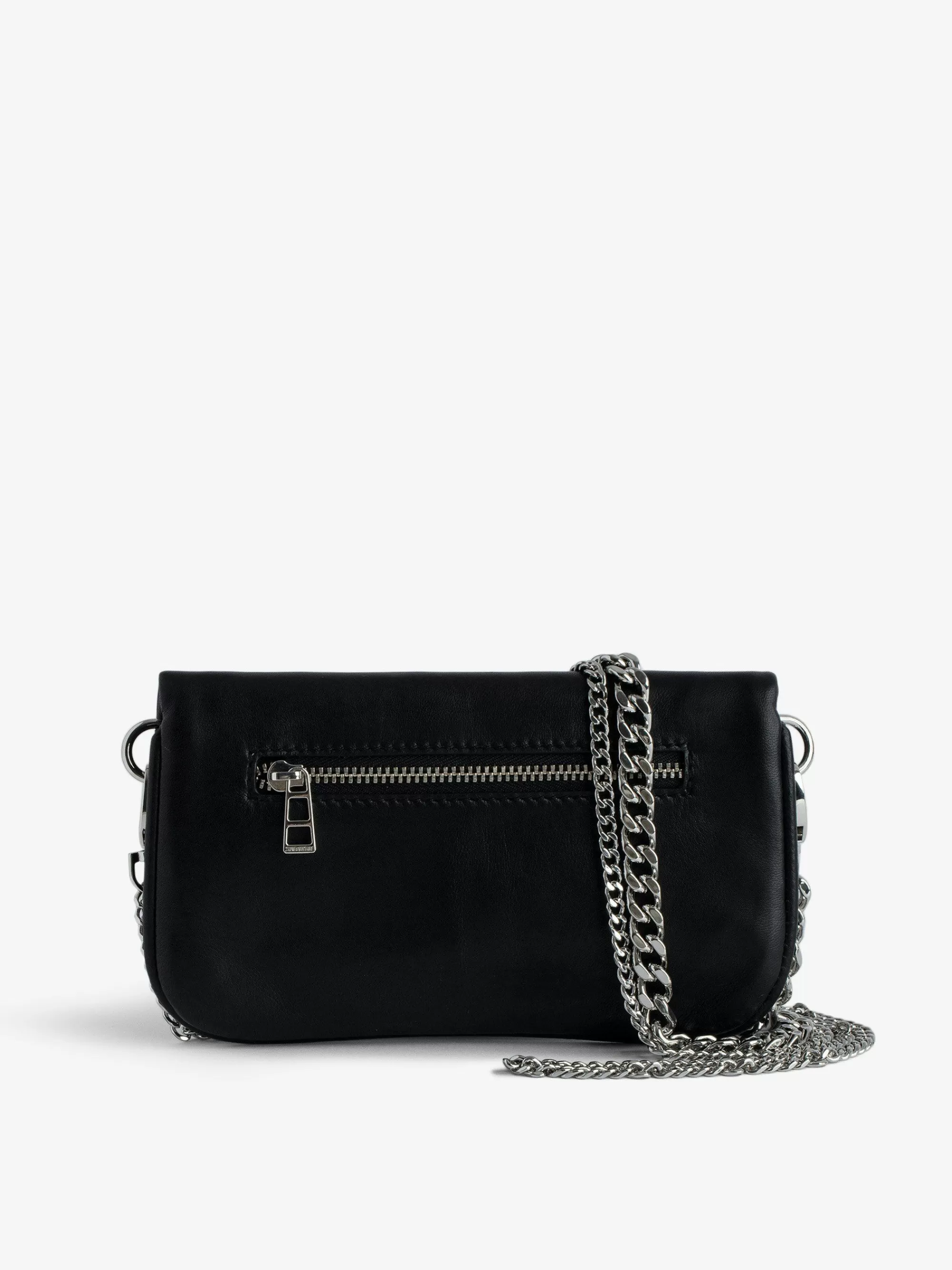 Cheap Zadig & Voltaire Rock Nano Lucky Charms-Veske Svart