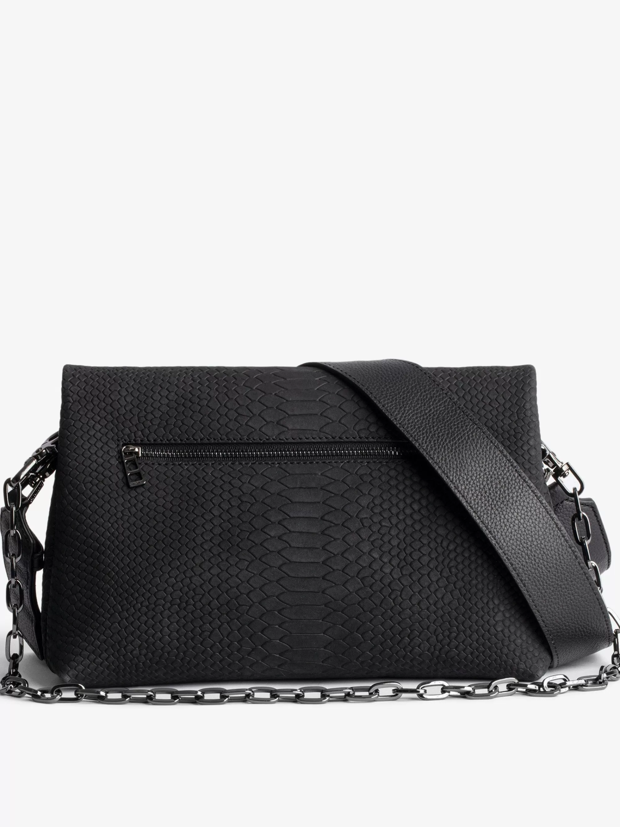 Best Zadig & Voltaire Rocky Soft Savage Bag Svart