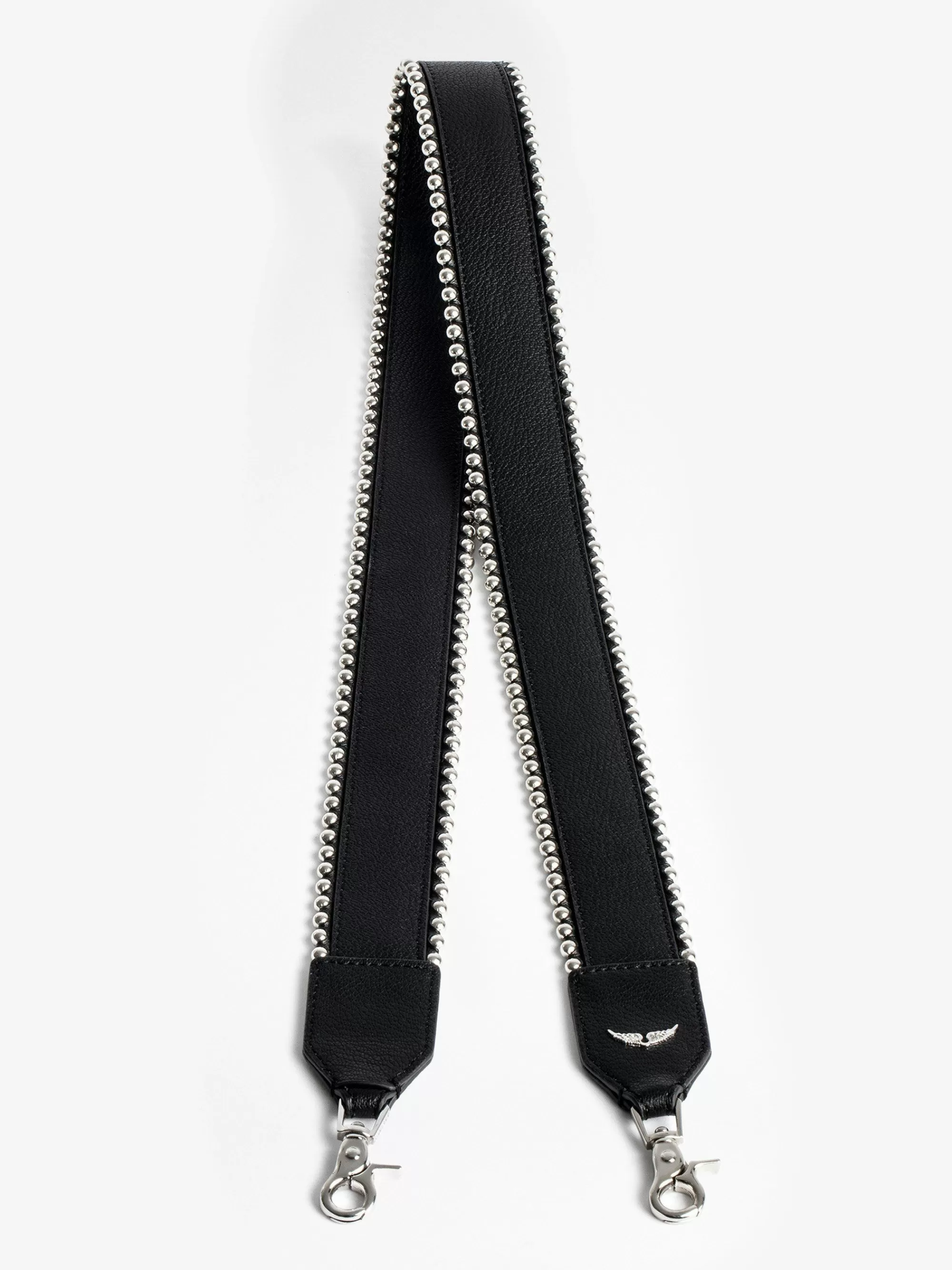 Cheap Zadig & Voltaire Stud Piping Skulderstropp Svart