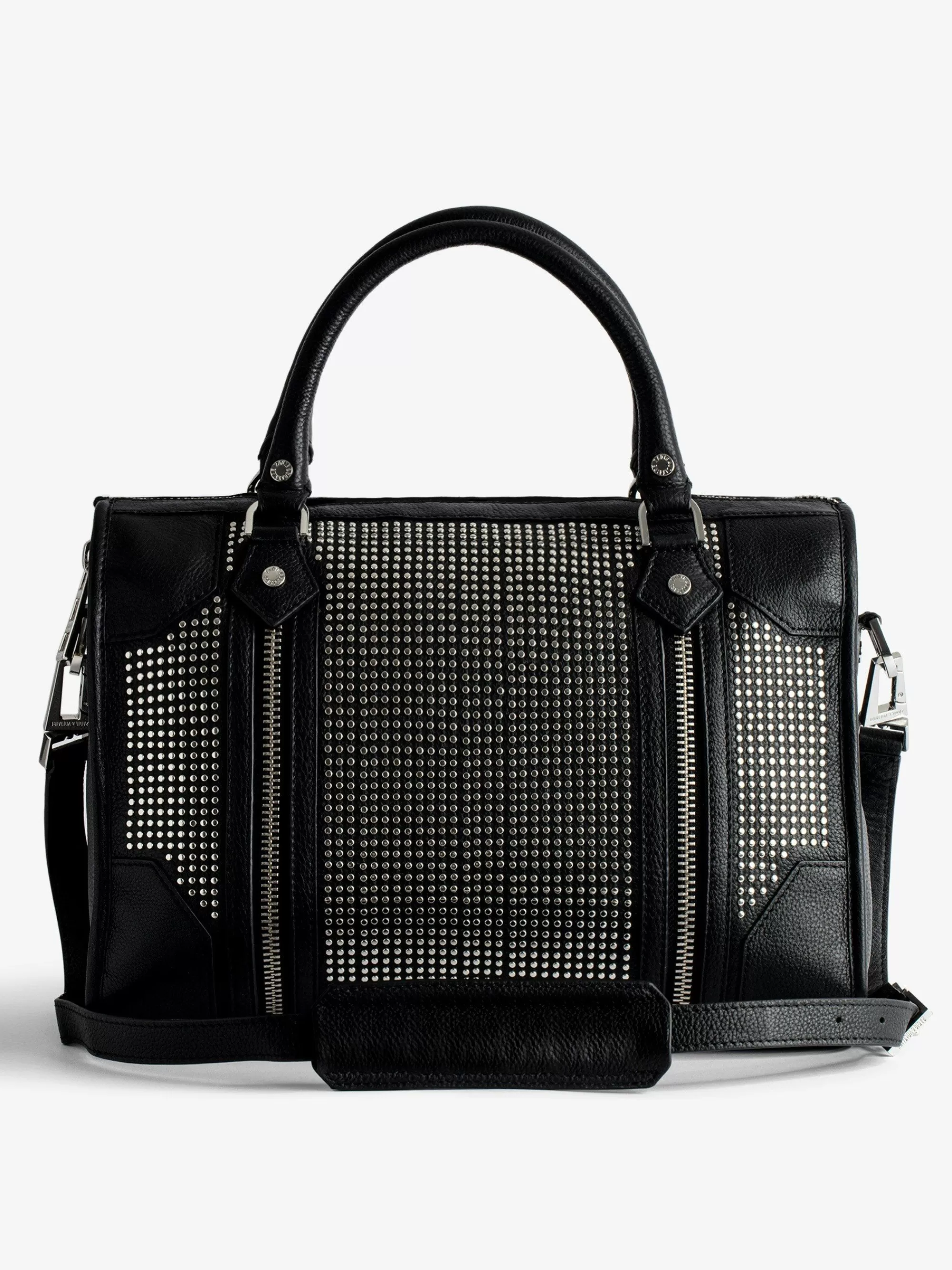 Fashion Zadig & Voltaire Sunny Medium Bag #2 Svart