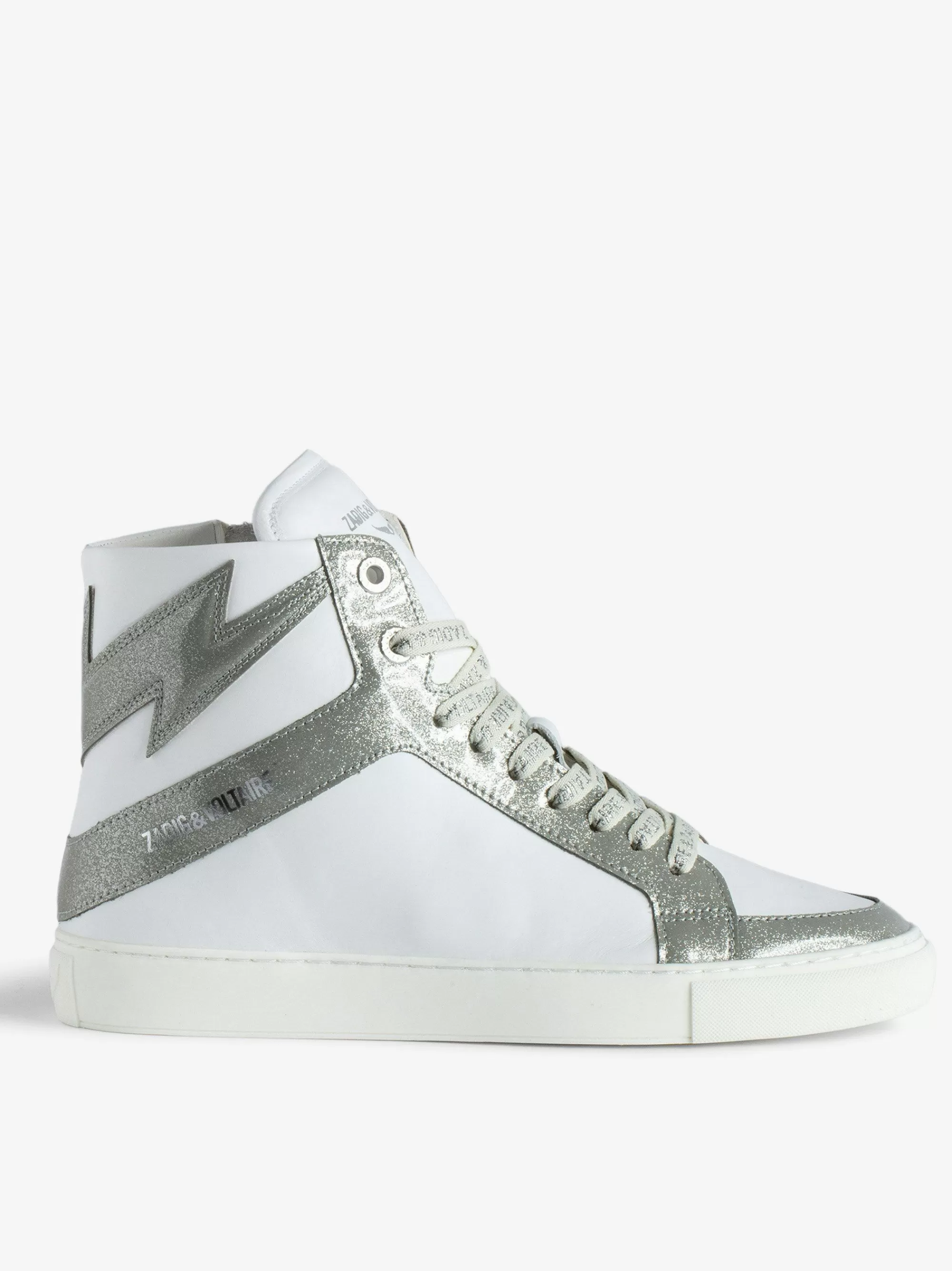 Best Sale Zadig & Voltaire Zv1747 High Flash Infinity Patent High Top Joggesko Solv