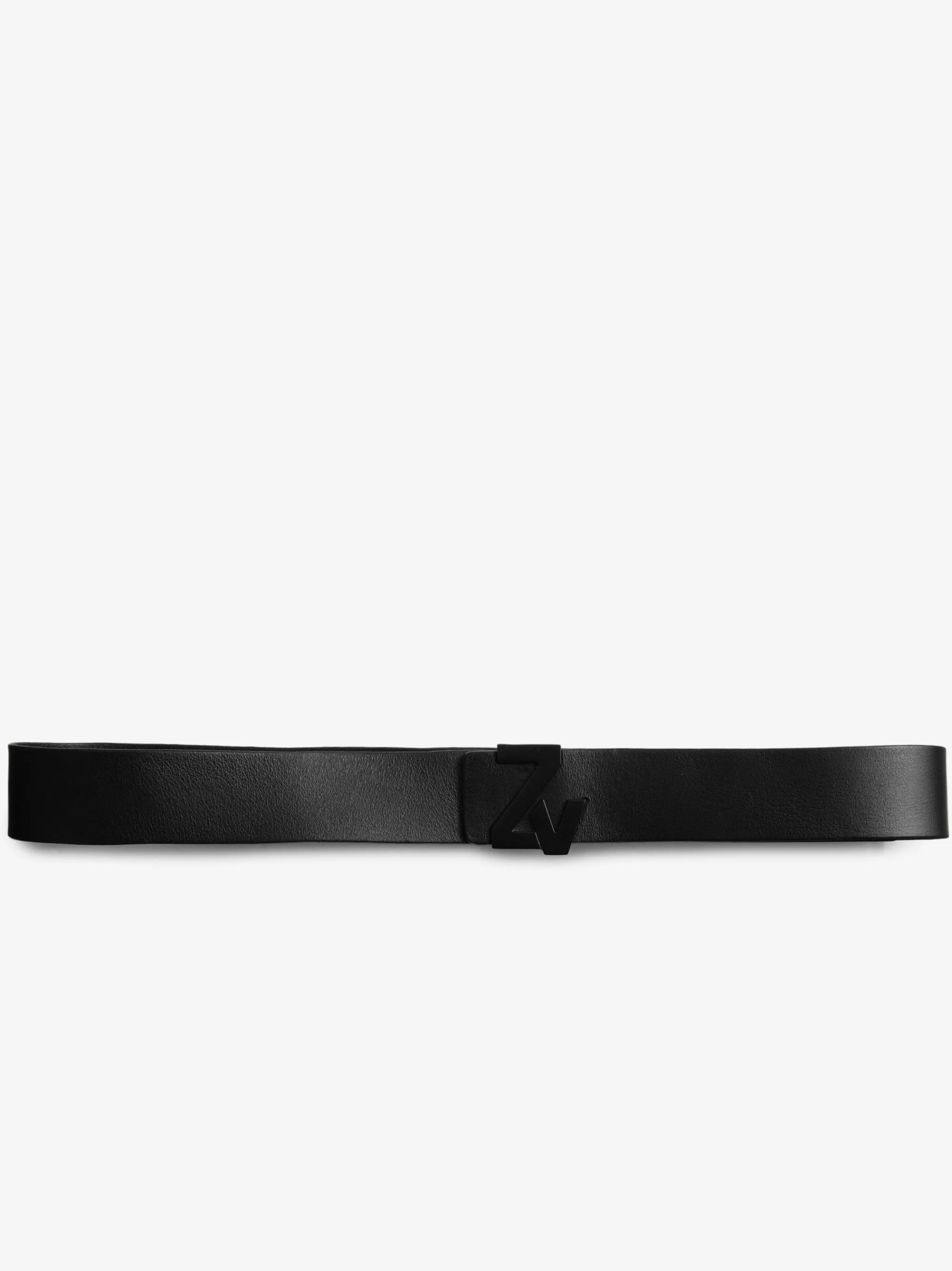 Outlet Zadig & Voltaire Zv Belt Initiale La Belt Svart