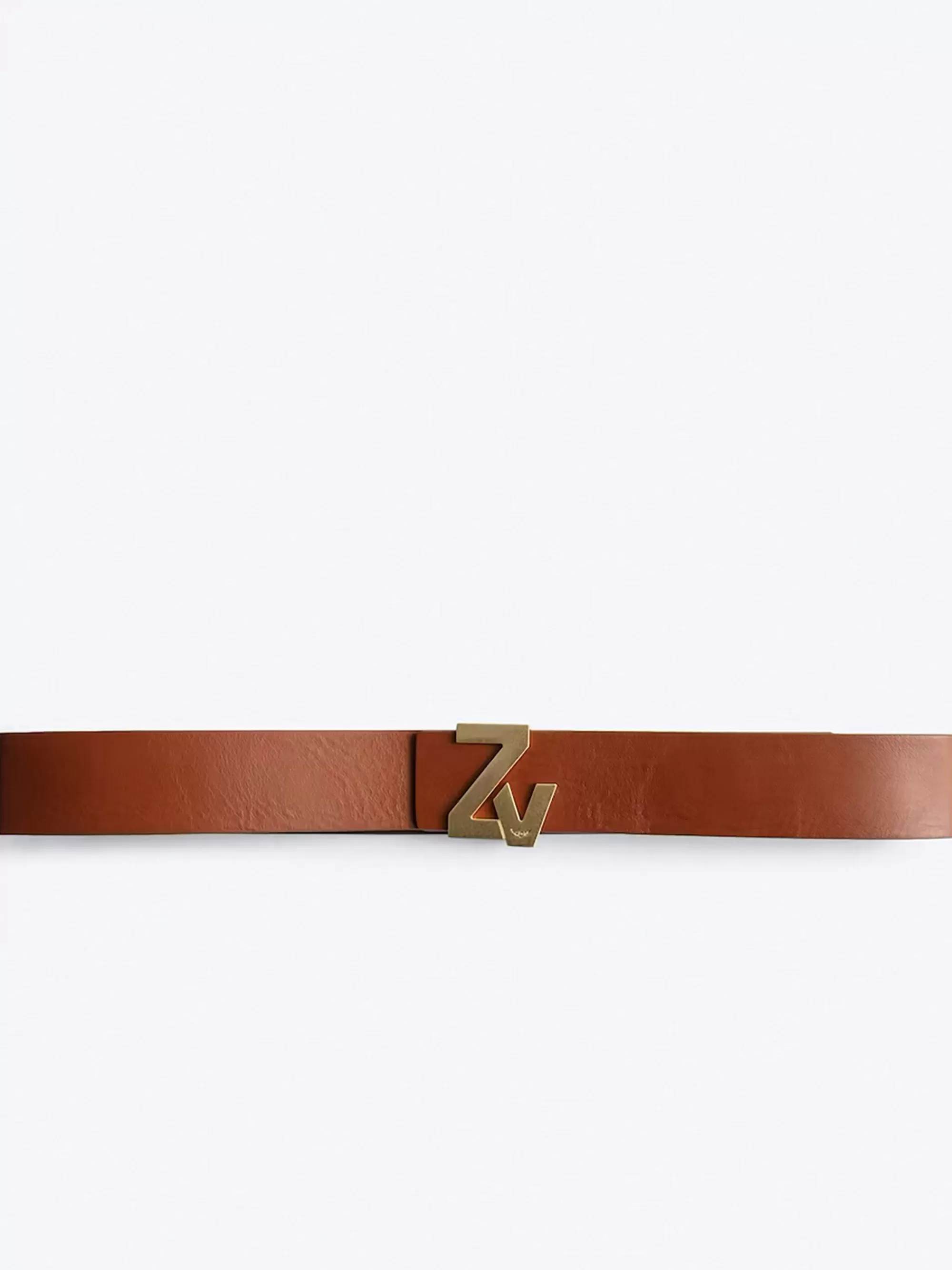 Best Sale Zadig & Voltaire Zv Belt Initiale La Belt Tan