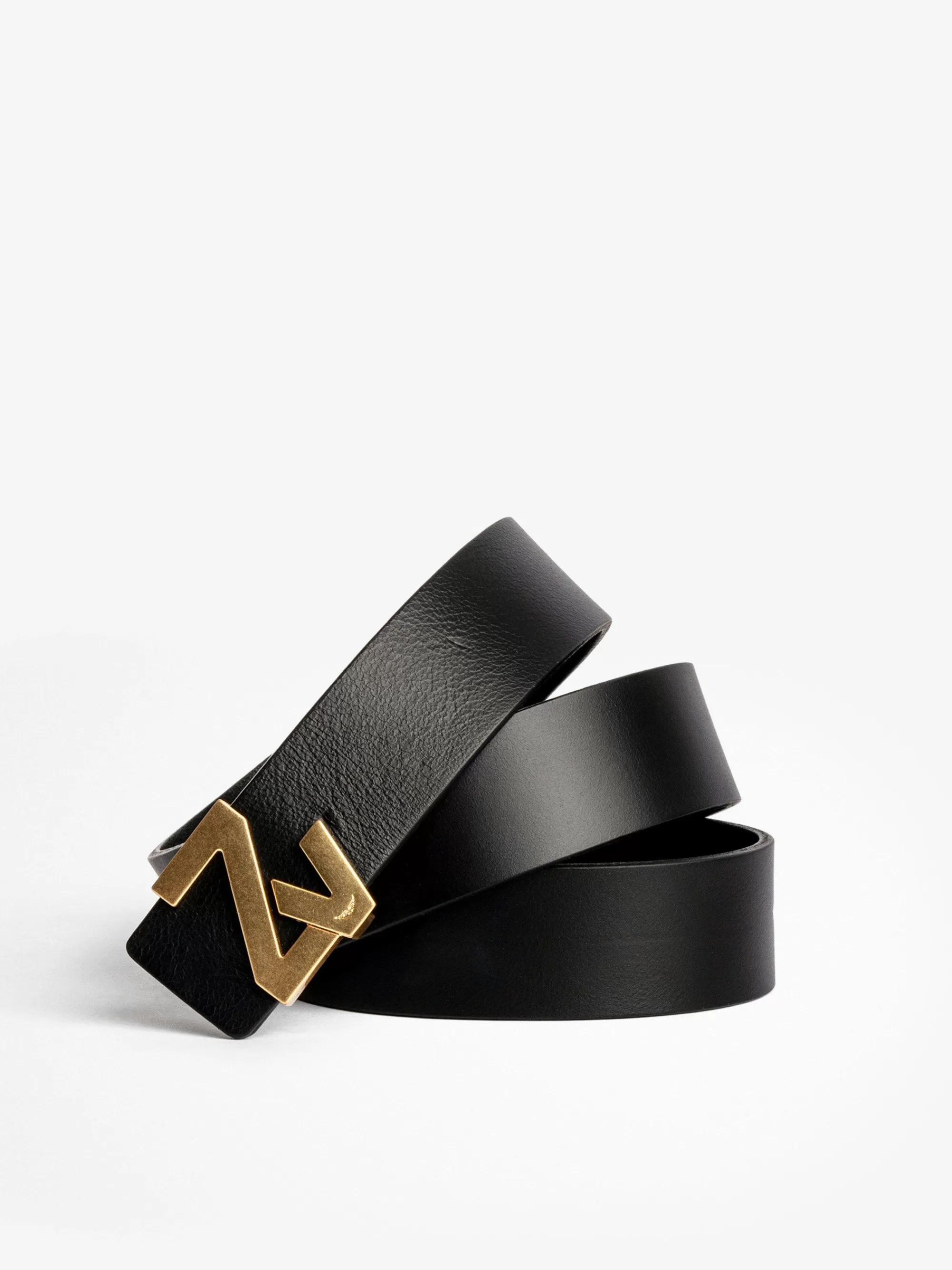 Best Zadig & Voltaire Zv Initial Belt Minibeltet Svart